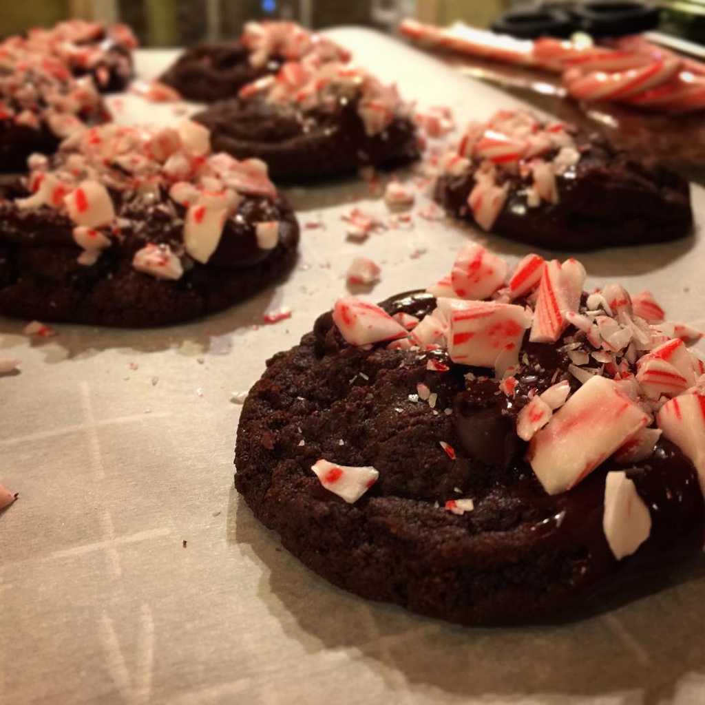This fudgy tender-crisp diet-wrecker lies squarely between a brownie and an oreo wafer, and you will eat more than you intended do. Baker beware.